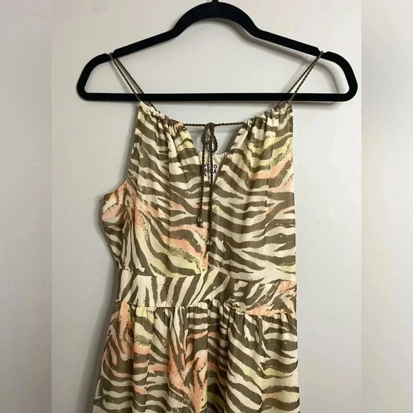 Vero Moda - Animal print maxi dress - US4 / UK 8 - Picture 3 of 8